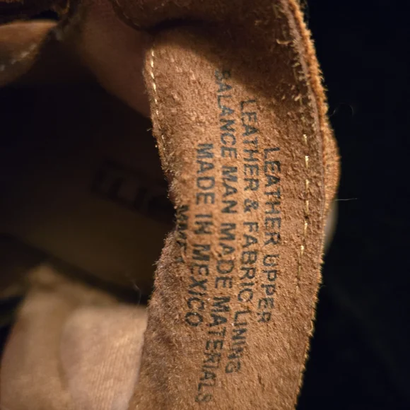 Born Tarklin Ginger/Congnac Suede Ankle Booties With Fringe - Picture 8 of 10